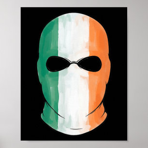 Kneecap Tricolour Balaclava Poster