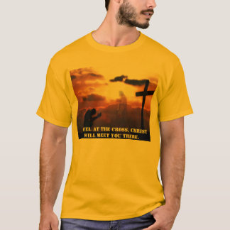 Kneel At The Cross T/shirt T-Shirt