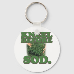 Kneel Before Sod Key Ring