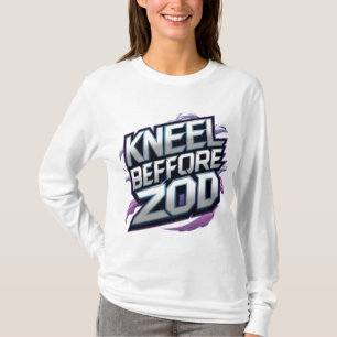 Kneel Before Zod T-Shirt – Bold Power Statement