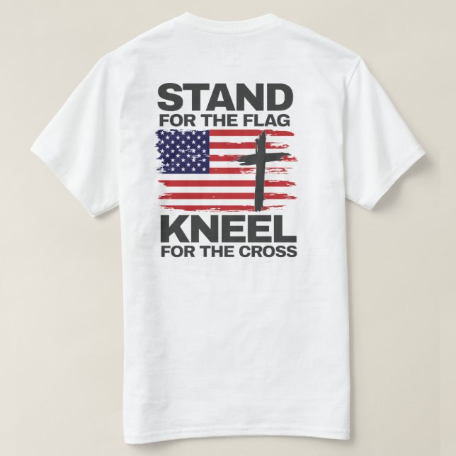 Kneel for the Cross T-Shirt (Design Back)