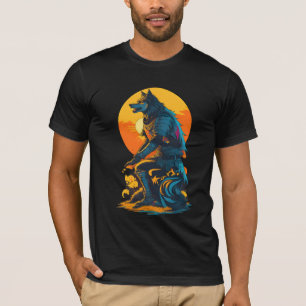 Kneeling Werewolves Knight T-Shirt