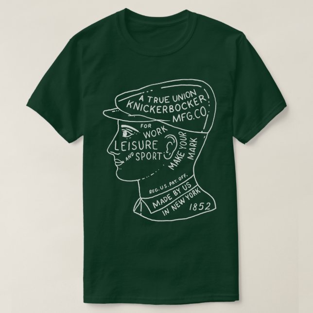 Knickerbocker Light T-Shirt (Design Front)