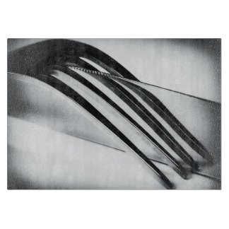 Knife and Fork Cutting Board