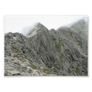 Knife Edge trail, Baxter State Park Photo Print