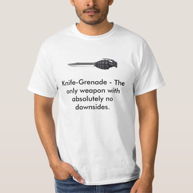 Knife-Grenade T-Shirt (Front)