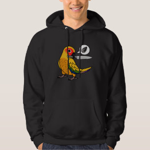 Knife Parrot Wants Seeds I Sun Conure Hoodie