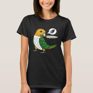 Knife Parrot Wants Seeds I White bellied Caique T-Shirt