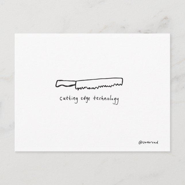 knife postcard (Front)