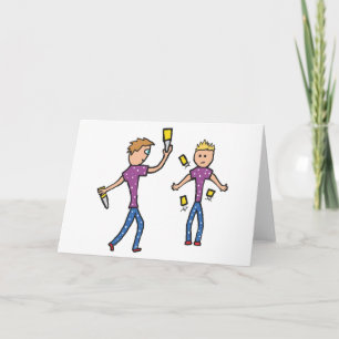 Knife Throwing Act Card