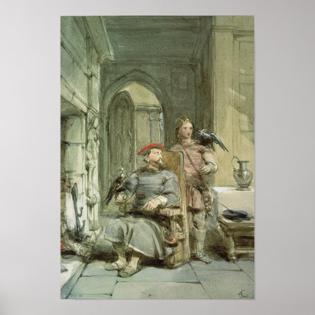 Knight and Page Poster (Front)