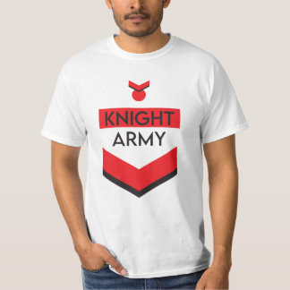 Knight Army, Army Badge inspired bold and modern T-Shirt
