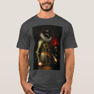 Knight Black Cat T-Shirt
