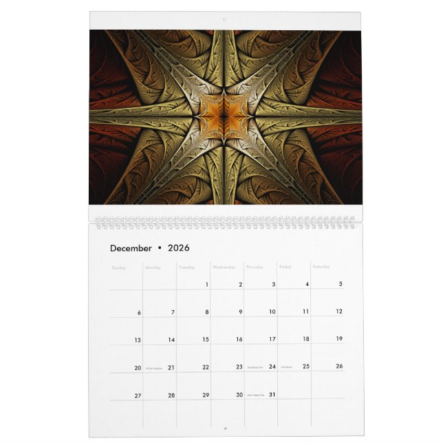 Knight  calendar (Dec 2026)