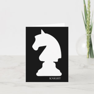 Knight Chess Piece Group Costume Chess Club Chess  Card