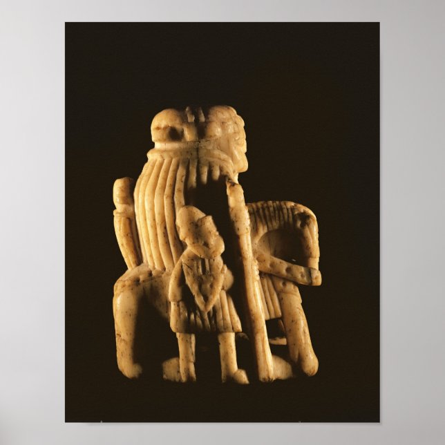 Knight chess piece poster (Front)