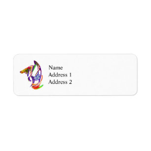Knight Chess Piece Return Address Label