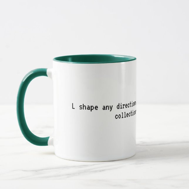 Knight chess tip mug (Left)