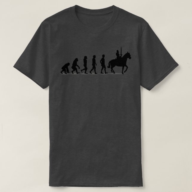 Knight Chevalier Evolution Ts T-Shirt (Design Front)