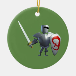 Knight Christmas Ornament