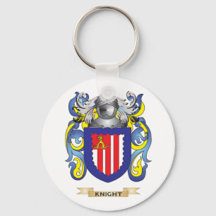 Knight Coat of Arms (Family Crest) Key Ring