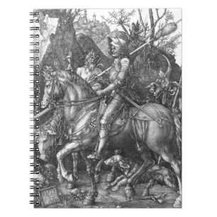 Knight, Death and the Devil, 1513 (engraving) Notebook