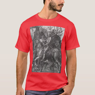 Knight Death and the Devil by Albrecht Drer 1513 T-Shirt