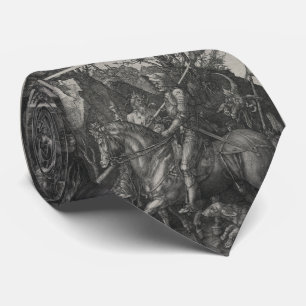 Knight, Death and the Devil by Albrecht Durer Tie