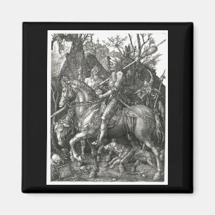Knight, Death & the Devil - Albrecht Dürer c. 151 Magnet
