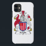 Knight Family Crest iPhone 11 Case<br><div class="desc">Knight Coat of Arms</div>