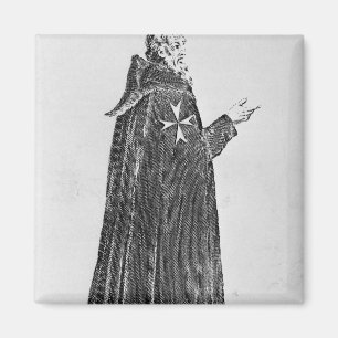 Knight Hospitaller in the original habit Magnet