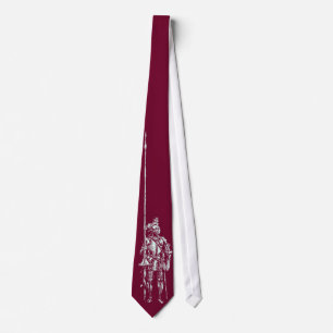 Knight in Armour Blood Oath Red Tie