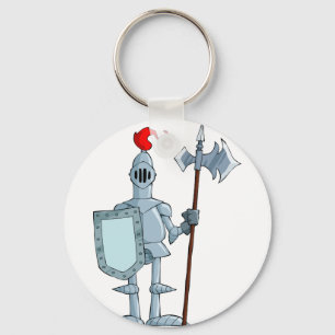 Knight In Armour Keychain