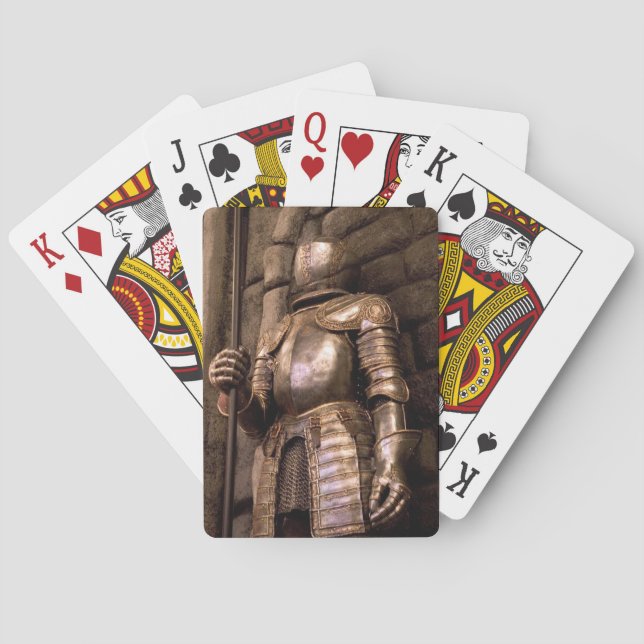 Knight in Armour Playing Cards (Back)