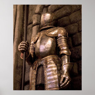 Knight in Armour Poster