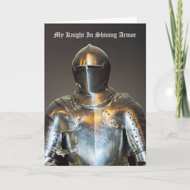 Knight In Shining Armour Card (Front)