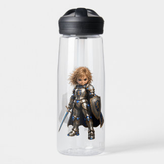 Knight in Shining Armour | Futuristic Mediaeval He Water Bottle