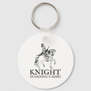Knight In Shining Armour Halloween Renaissance Fai Key Ring