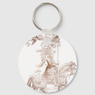 Knight in Shining Armour Key Ring