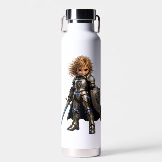 Knight in Shining Armour Robot | Mediaeval Hero Water Bottle