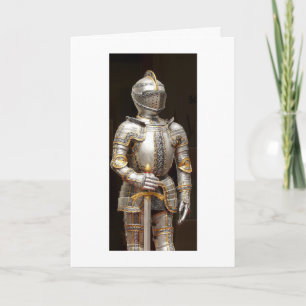 Knight in Shining Armour Valentine or Love Card