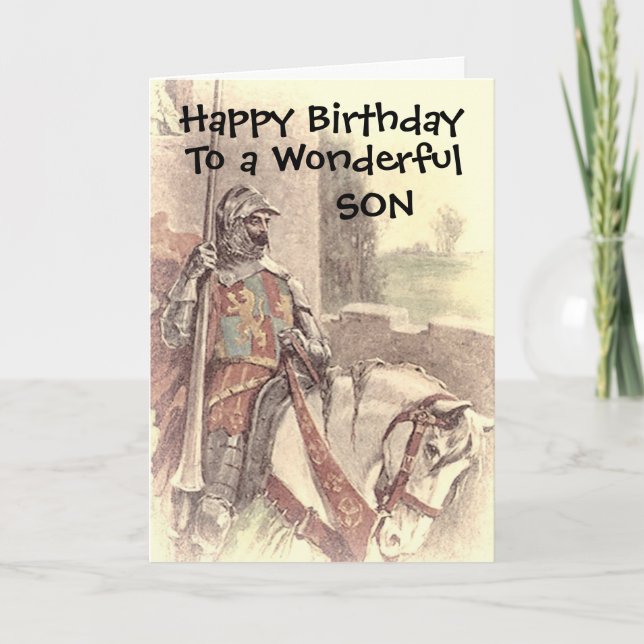 KNIGHT KIDS GREETING CARD (Front)