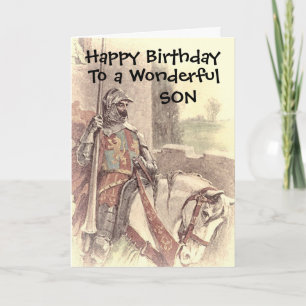 KNIGHT KIDS GREETING CARD