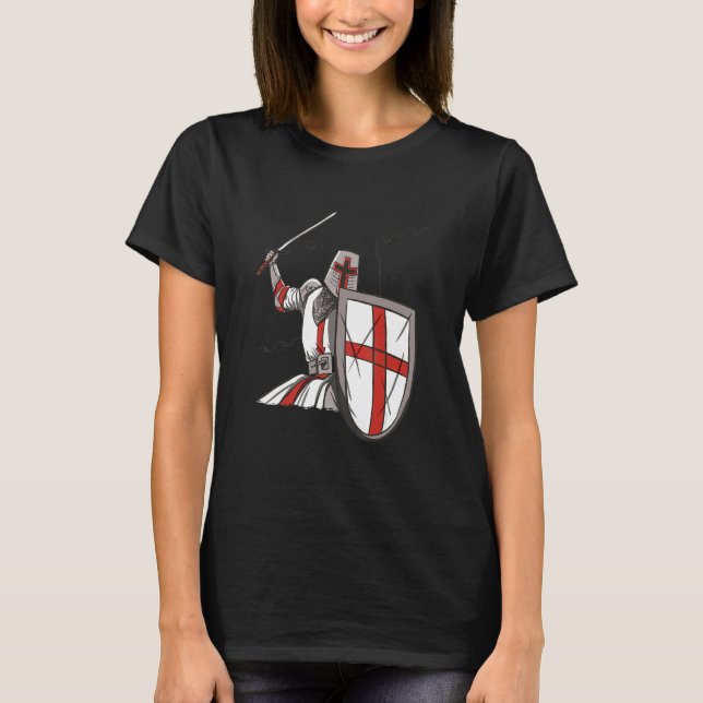 Knight Medieval and Renaissance Ren Fair T-Shirt (Front)