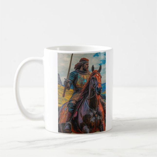 Knight Mug (Left)
