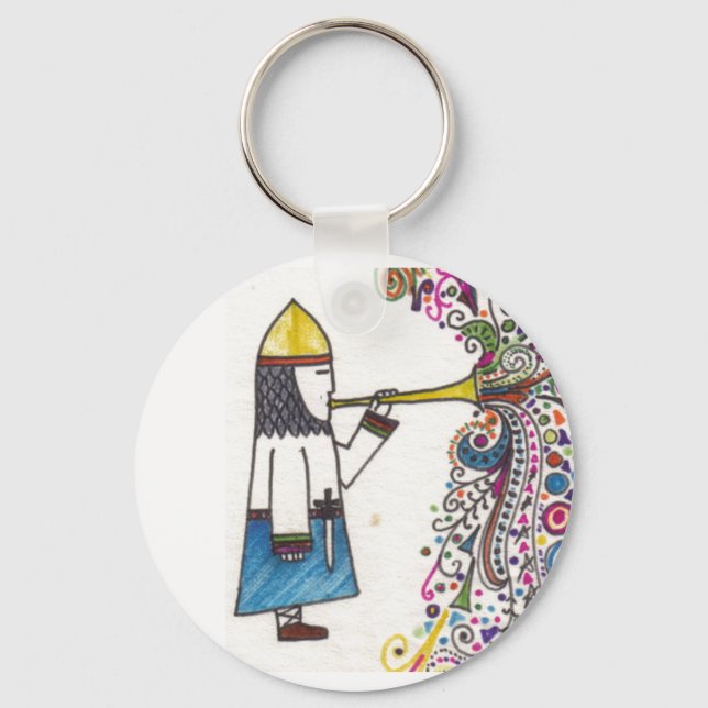 KNIGHT MUSIK Keychain (Front)