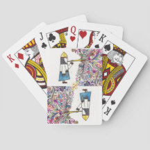 KNIGHT MUSIK Playing Cards