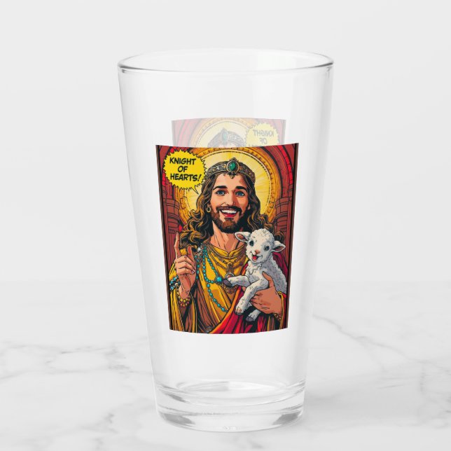 KNIGHT OF HEARTS GLASS (Back)