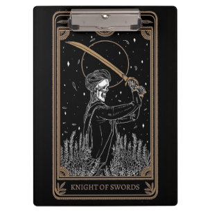 Knight of Swords Tarot – Mystical Astrology  Clipboard