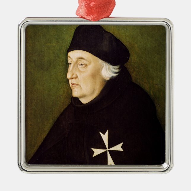 Knight of the Order of Malta, 1534 Metal Ornament (Front)